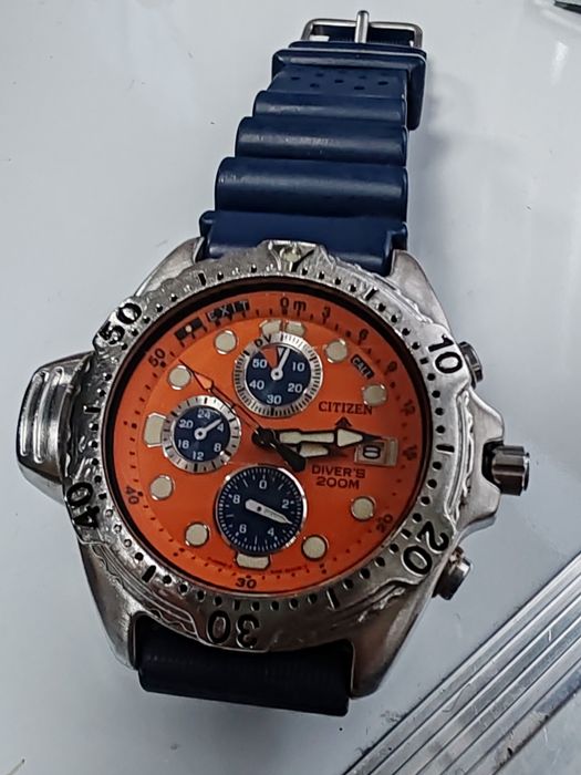 Ceas Citizen Promaster Chronograph Quartz Diver 200 m