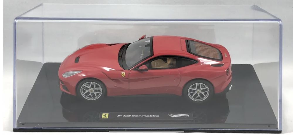 Macheta Ferrari F12 Berlinetta HotWheels Elite 1/43