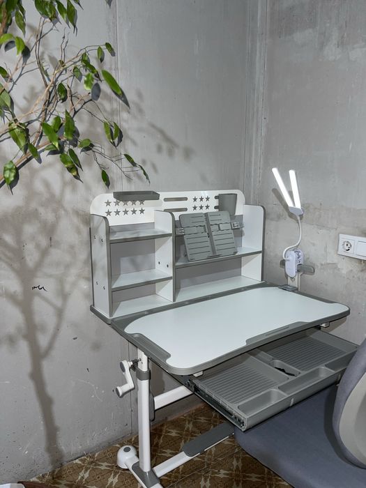 Парта детская на вырост с 0. Класса до 9-10 класса