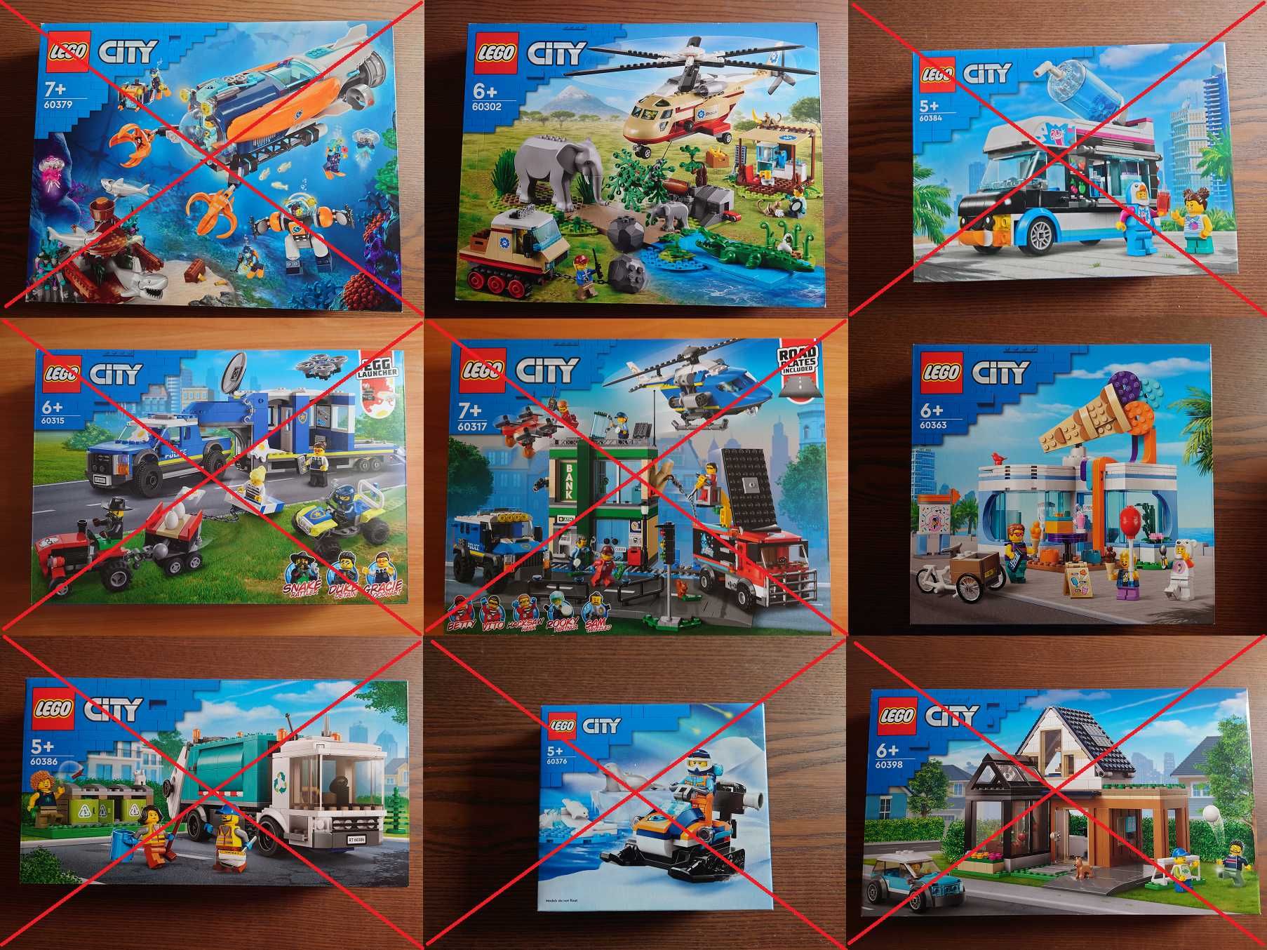 LEGO - разпродажба - Чисто нови неотворени сетове