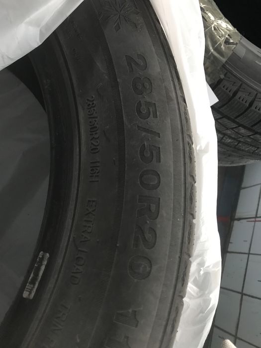 Продаётся зимные шины Triangle 285/50 R20