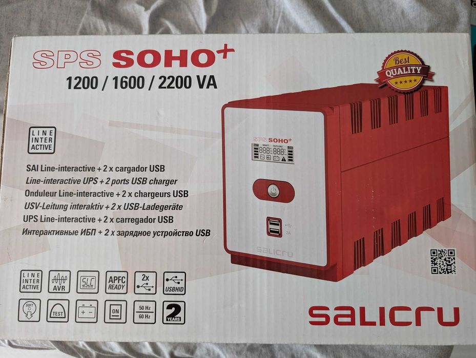 UPS Salicru SPS.2200.SOHO+, 2200VA, 1200W