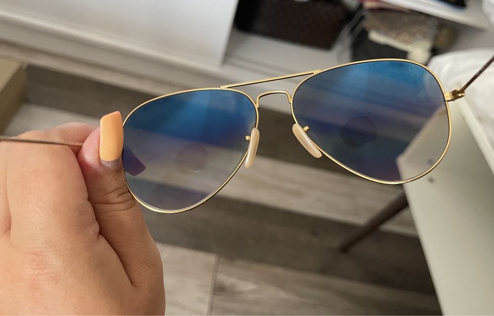 Ochelari RayBan gold