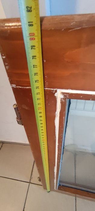 Usa terasa/balcon din lemn stratificat geam termopan