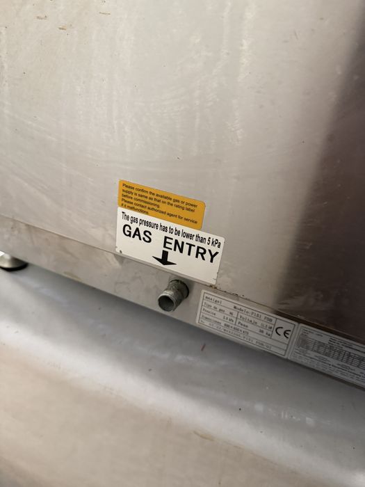 Vand fripteoza dubla pe gaz profesionala