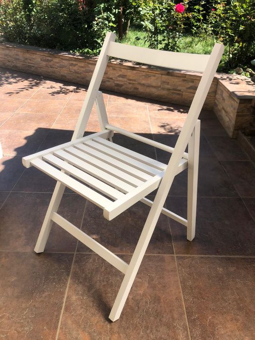 Scaune pliante lemn - esenta fag - diverse culori