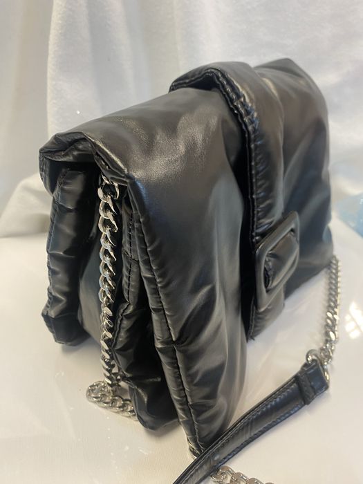 Нови  Чанти Зара черна/бежава