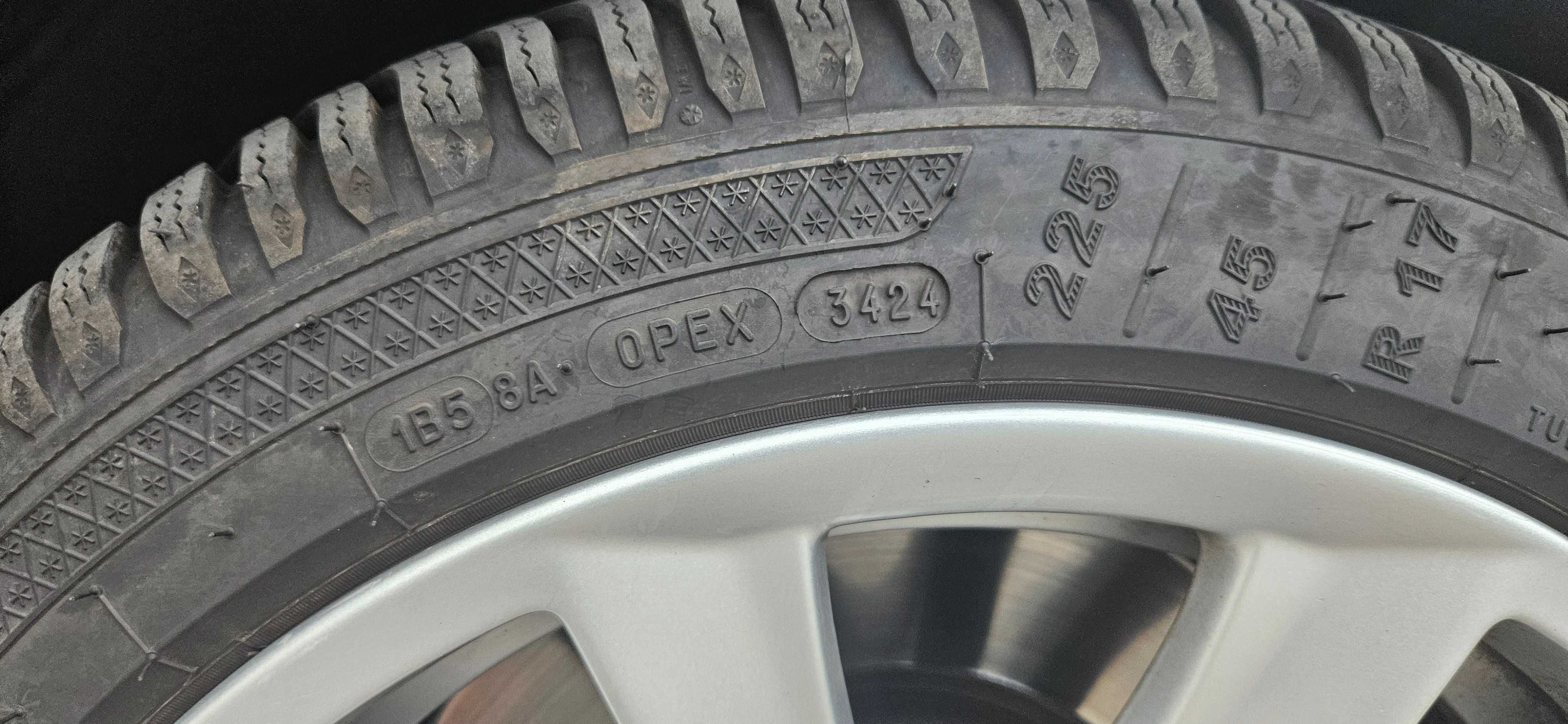Джанти BMW Style 236 с нови гуми Kleber Krisalp HP3 225X45 ДОТ 3424