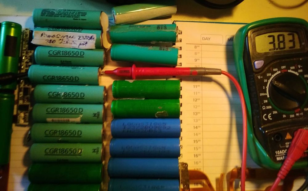 Acumulatori 18650 Sony G4 2000 mah, LG, Panasonic 2350 schimb