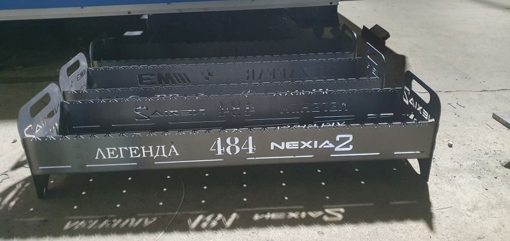 Mangal, yig'ma qo'ralar