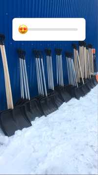 Снеговые лопаты в ассортимете производства Россия