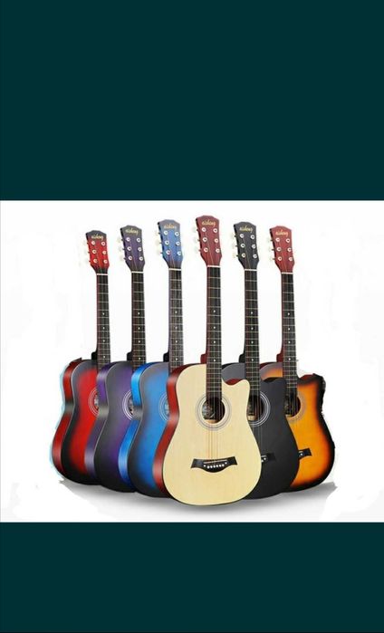 АКЦИЯ!Акустические гитары разм.38 в наличии в м."СПУТНИК"Уалиханова,15