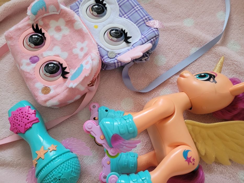 Lot jucării copii fetite Hasbro și gentuțe interactive