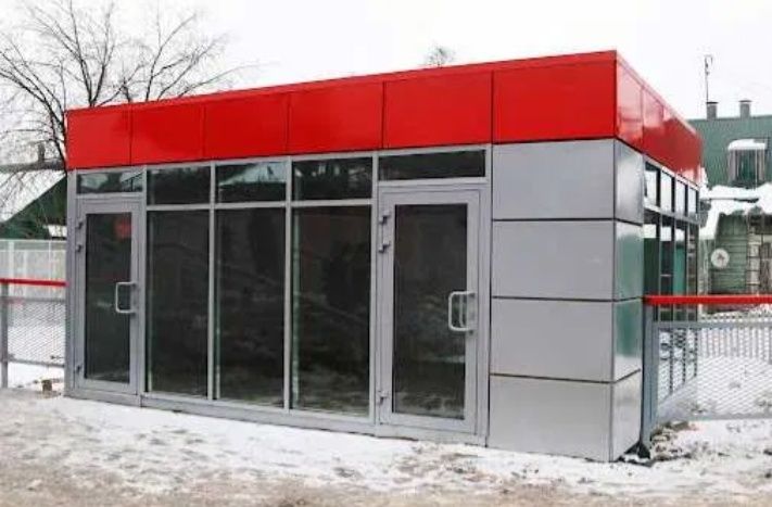Ларек для овощей и фруктов | Киоск | Торговый павильон