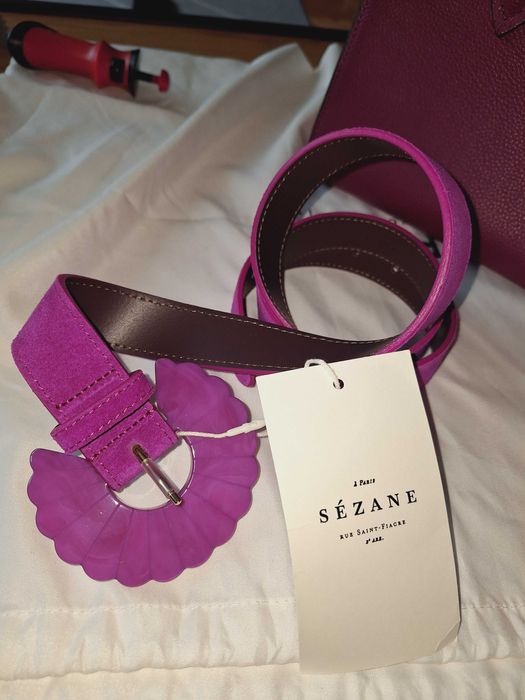 Sezаne колан, велур, много красив