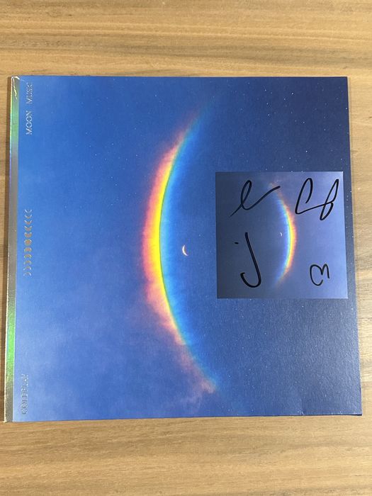 Vinyl Coldplay Moon cu autografe