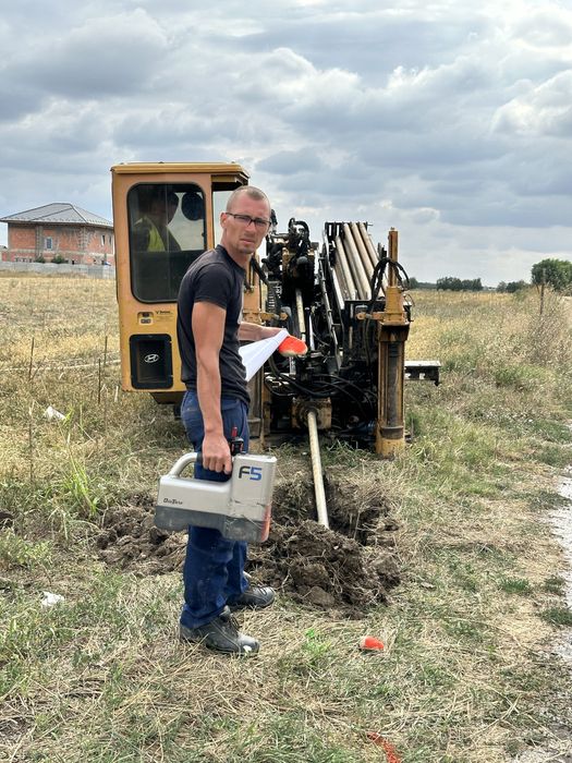 Foraj Orizontal / Subtraversari AFER - curent, apa, gaz, canal
