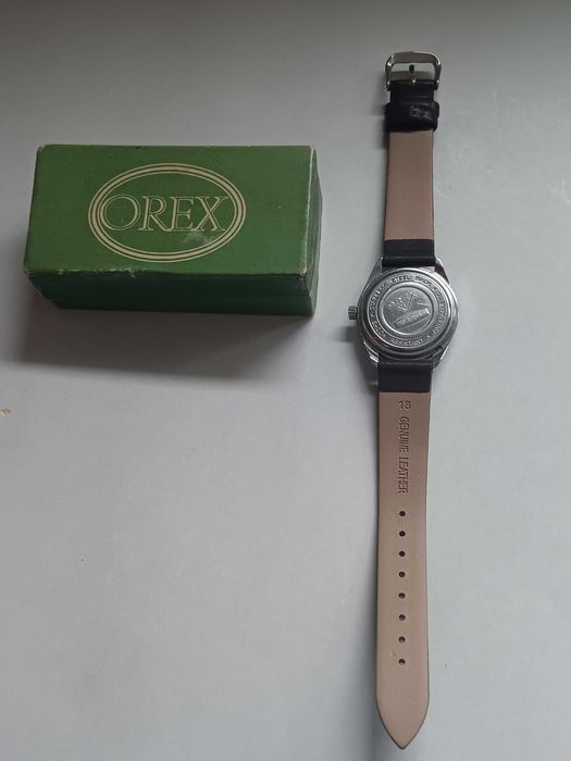 Ceas mecanic de mana Orex, Produs in Comunism, Romanesc, de colectie
