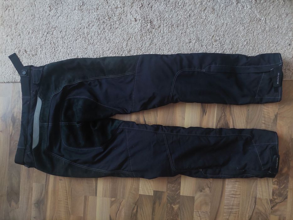 Pantaloni moto,piele și textil,firma Polo drive, XL (54-56)