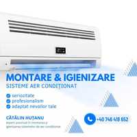 Montaj aer conditionat si igienizare