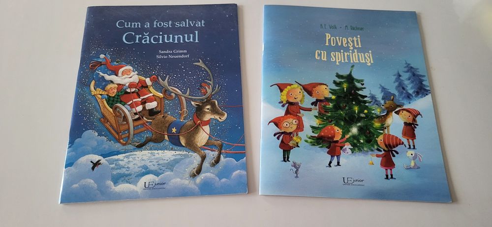 Lot 2 carticele cu tematica de Craciun