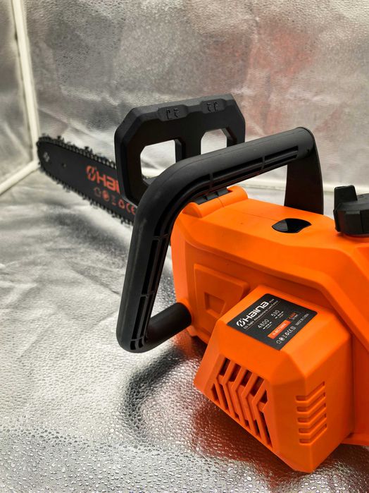 Fierastrau cu lant Haina 98V dublu acumulator 599 lei
