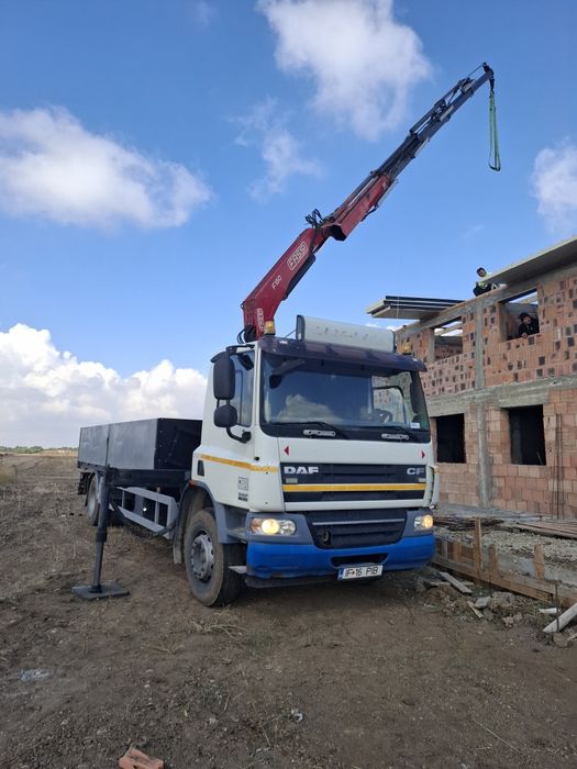 Inchiriez camion cu macara