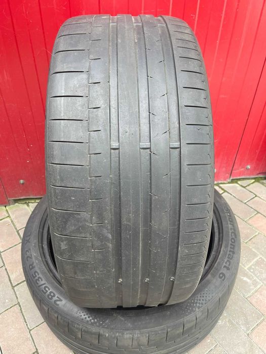 Doua anvelope vara 285/35 R23 CONTINENTAL SPORTCONTACT