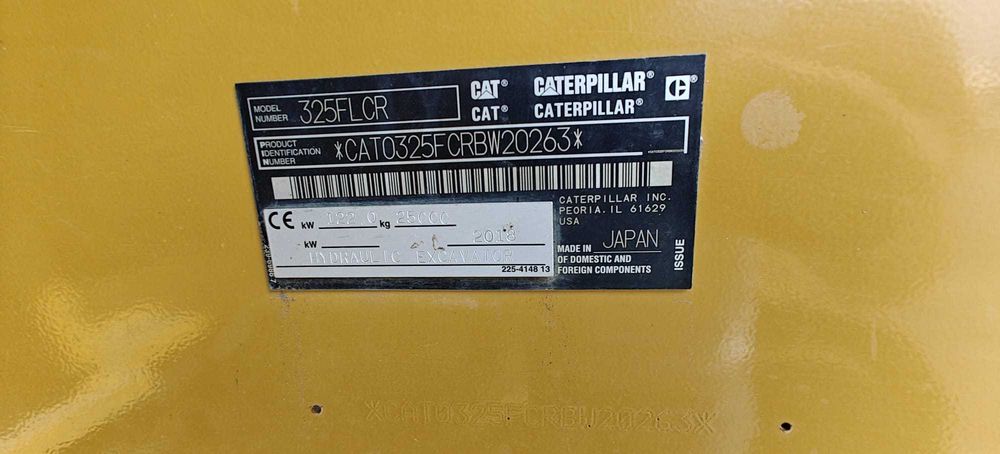 Excavator Caterpilar 325 FLCR