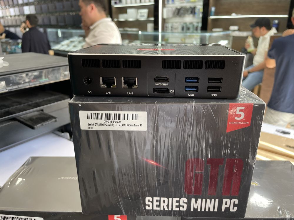 Mini PC Beelink GTR 5 Ryzen 9 5900HX, 32 гигабайт ОЗУ, 500 GB