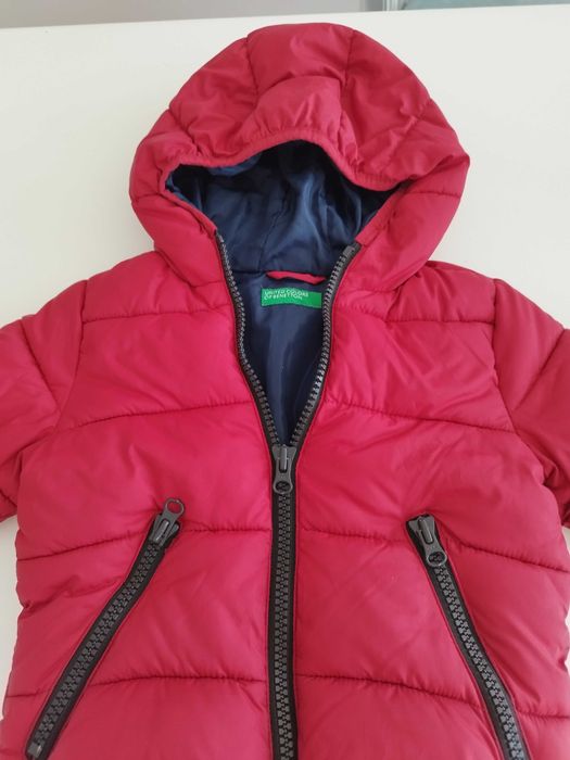 Зимно пухено яке United Colors of Benetton