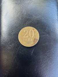 Monedă 20 de lei an 1993
