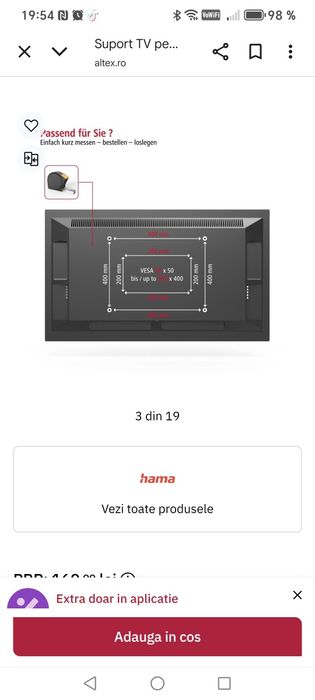 Vând suport hama altex