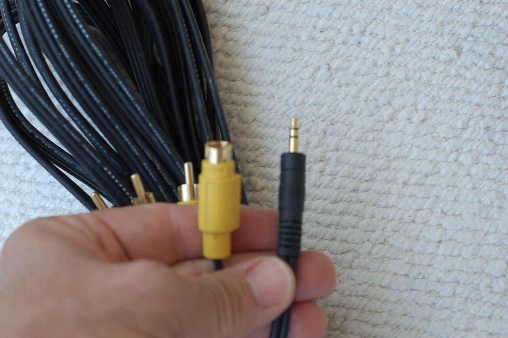 AV (аудио/видео) кабел S-Video (7 пин) - RCA Audio, 7 м