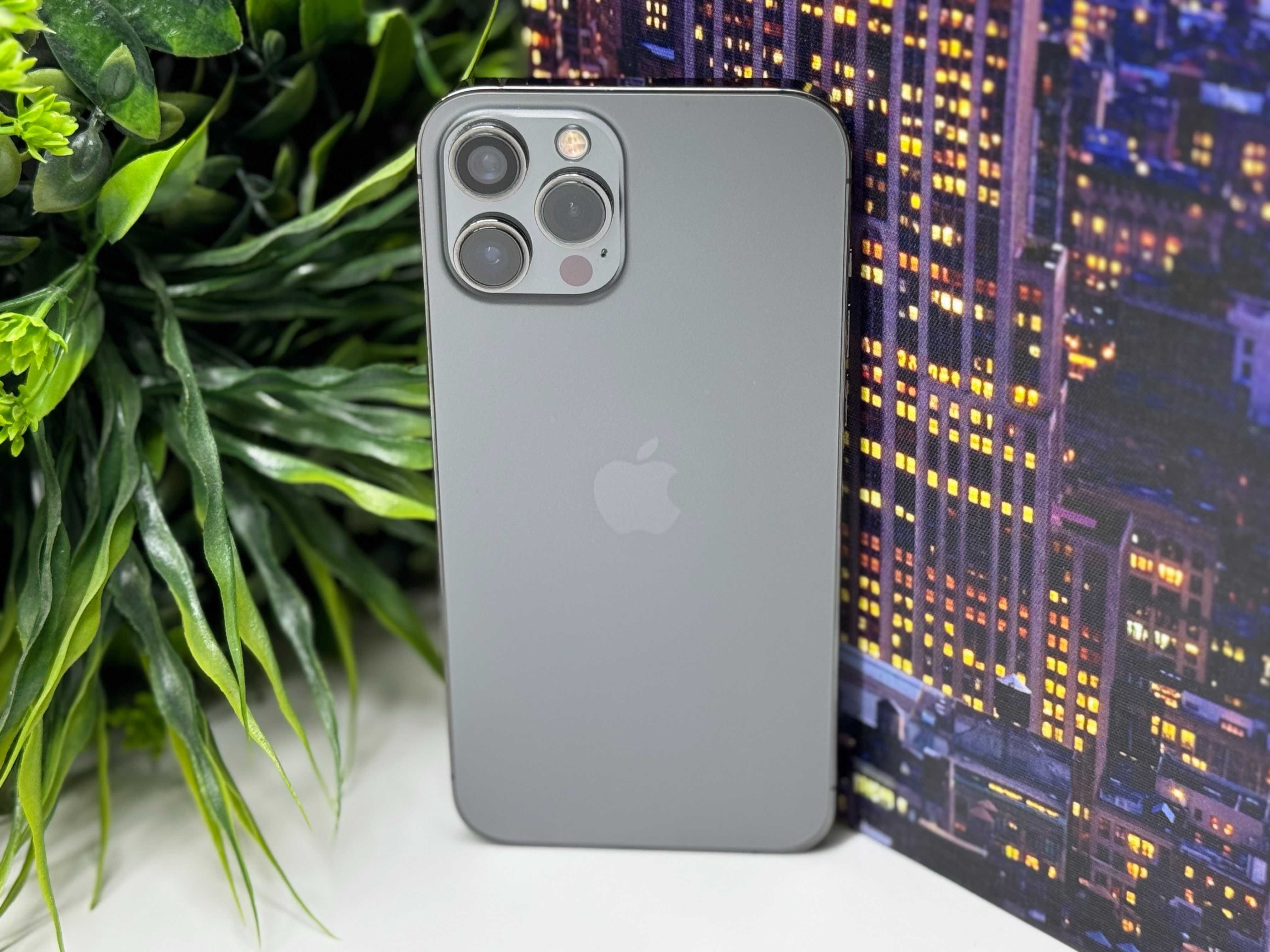 iPhone 12 Pro Max 128GB 100% Battery Graphite Гаранция