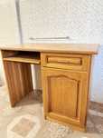 Vand Birou (MDF cu furnir de stejar)