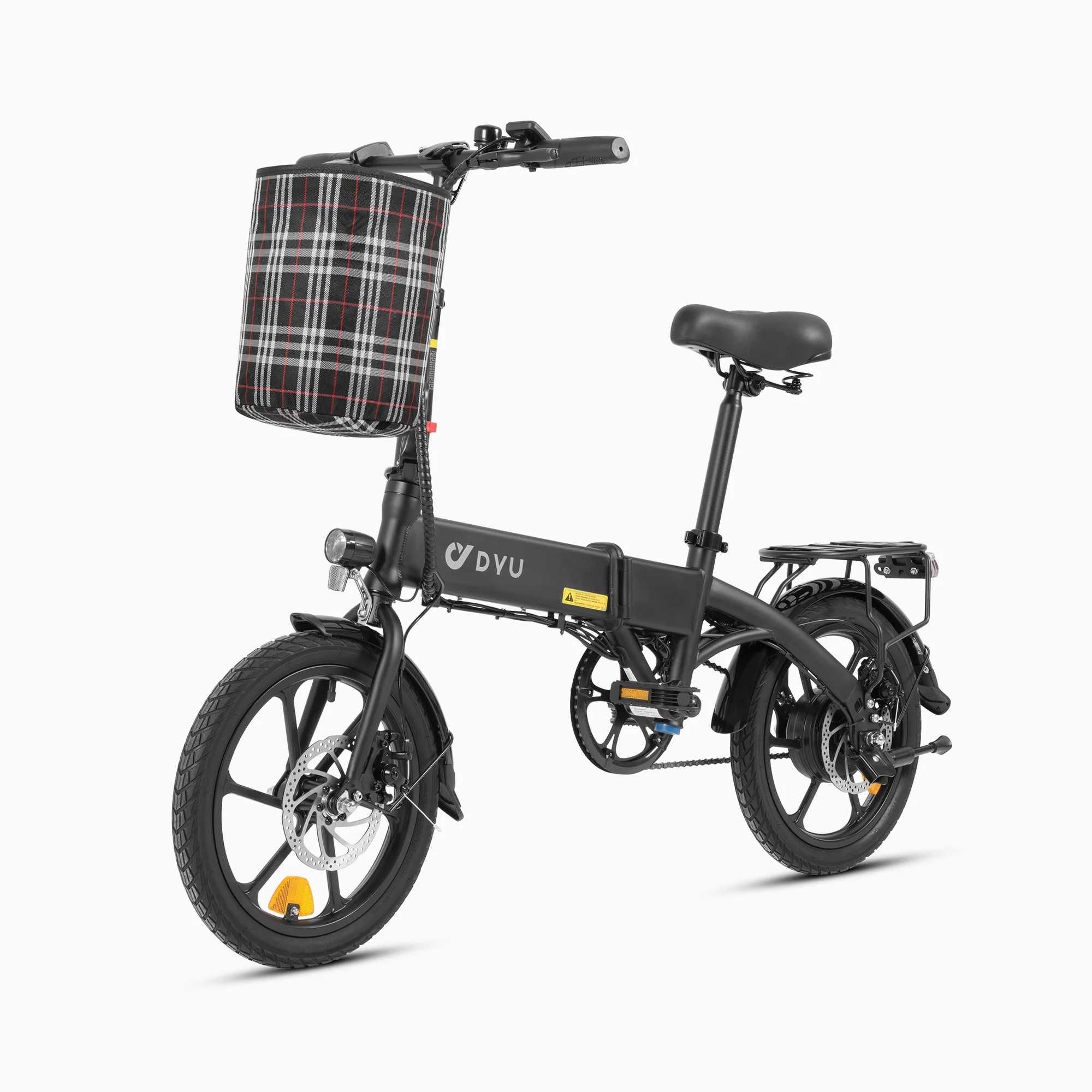 Електрически сгъваем велосипед E-BIKE - DYU 16 инчов