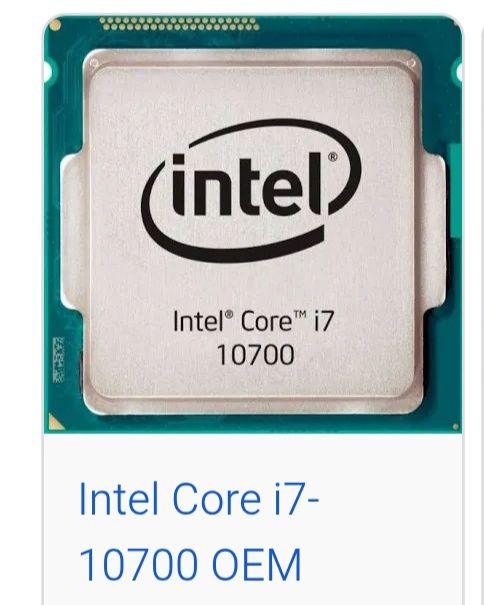i7 10700 в хорошом состаяние