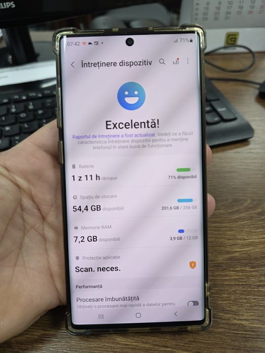 Vând Samsung Note 10 Plus 256Gb