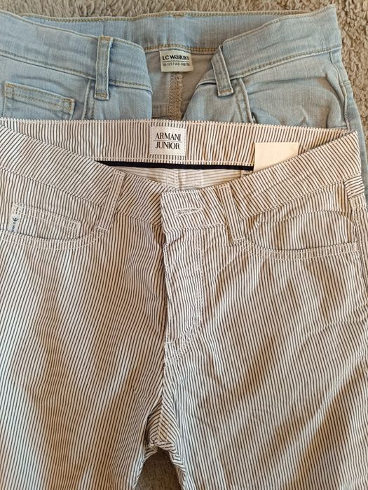 2 perechi pantaloni Arnani si LCK 10-11 ani