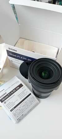 Sigma 16mm F1.4 Sony E-mount
