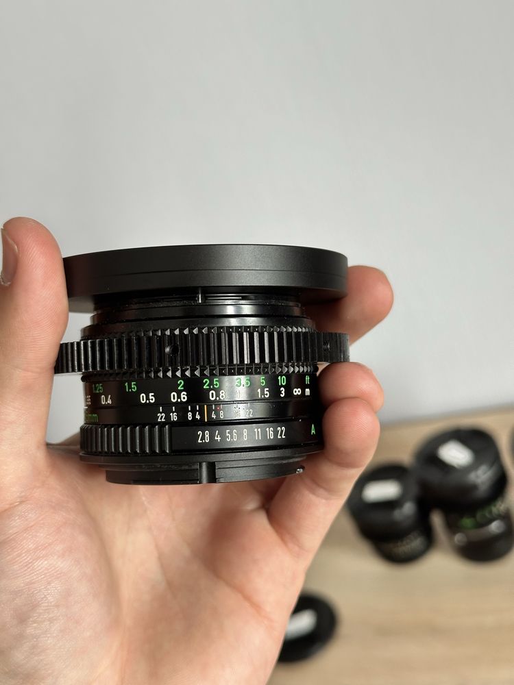 Сет от 6 броя Canon FD обективи