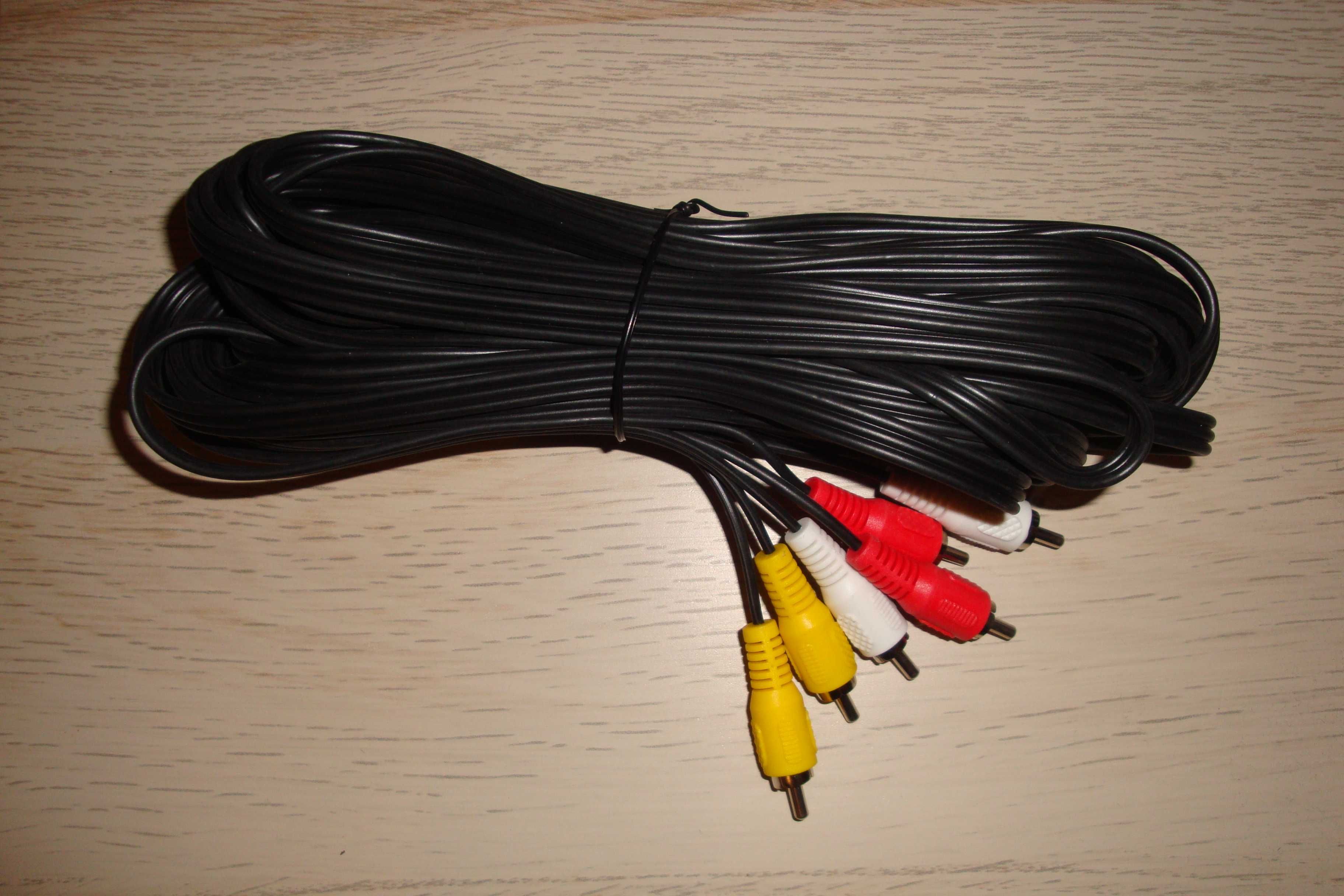 cablu audio video 3rca - 3x rca lungime 10m