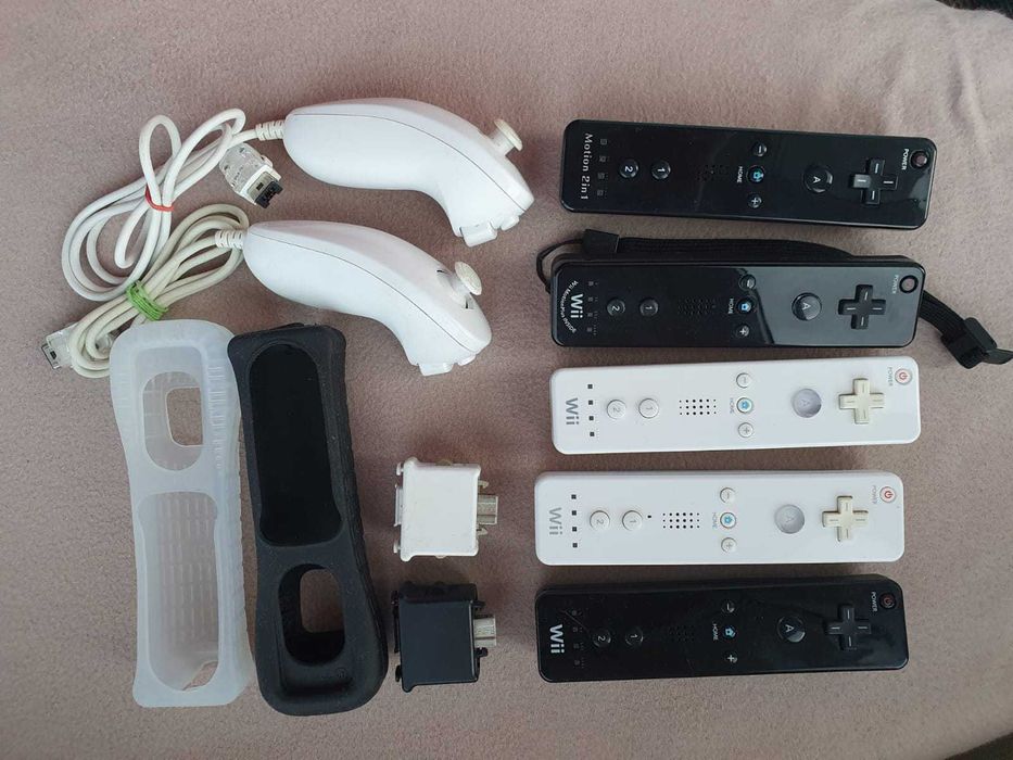 Consola Wii modata si accesorii