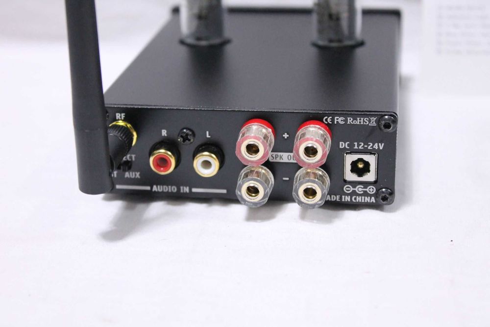 Amplificator stereo FOSI Audio T20 lampi bluetooth + sursa alimentare