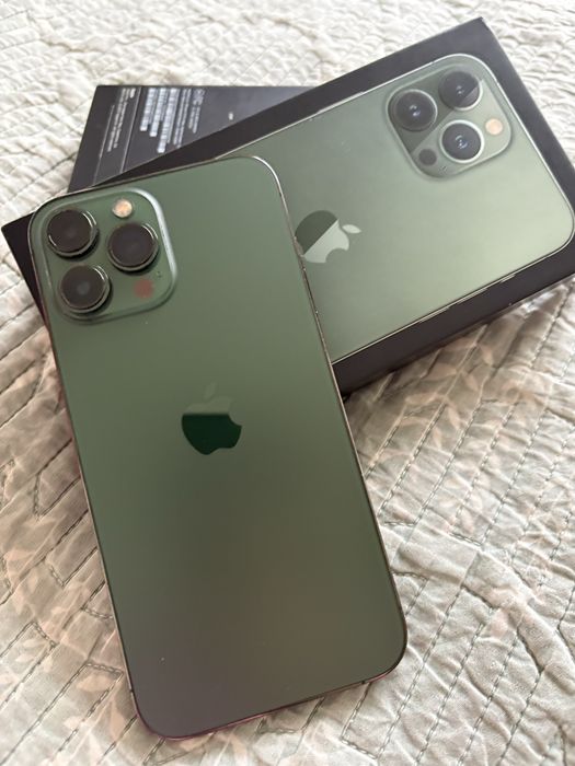 Продам Iphone 13 promax зеленый в идеальном состояний.