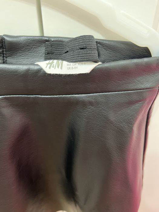 Fusta imitatie piele, H&M, 9ani