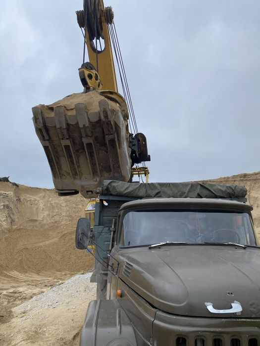 Отсев глина песок гравий щебень