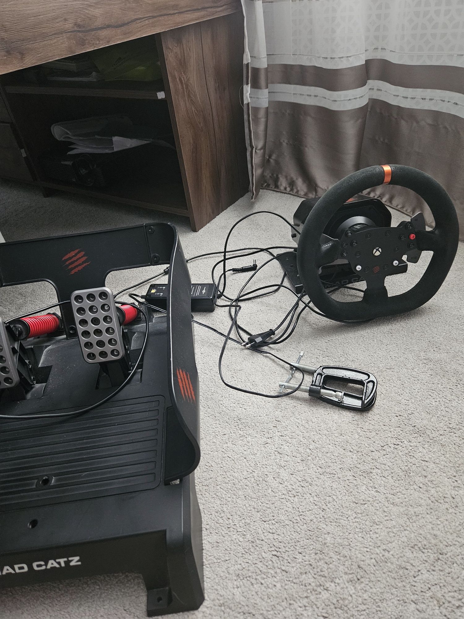 Руль mad catz pro racing force feedback steering wheel