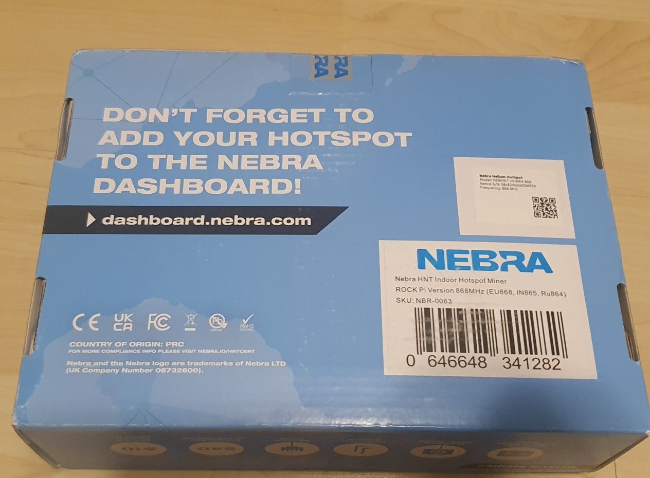 Miner Helium Nebra - pachet indoor + outdoor